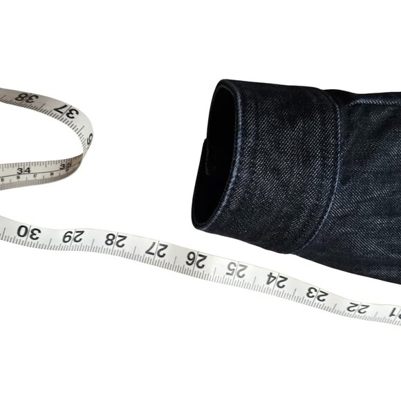 Banana Republic Dark Wash Denim Jacket Size M - Picture 6 of 6